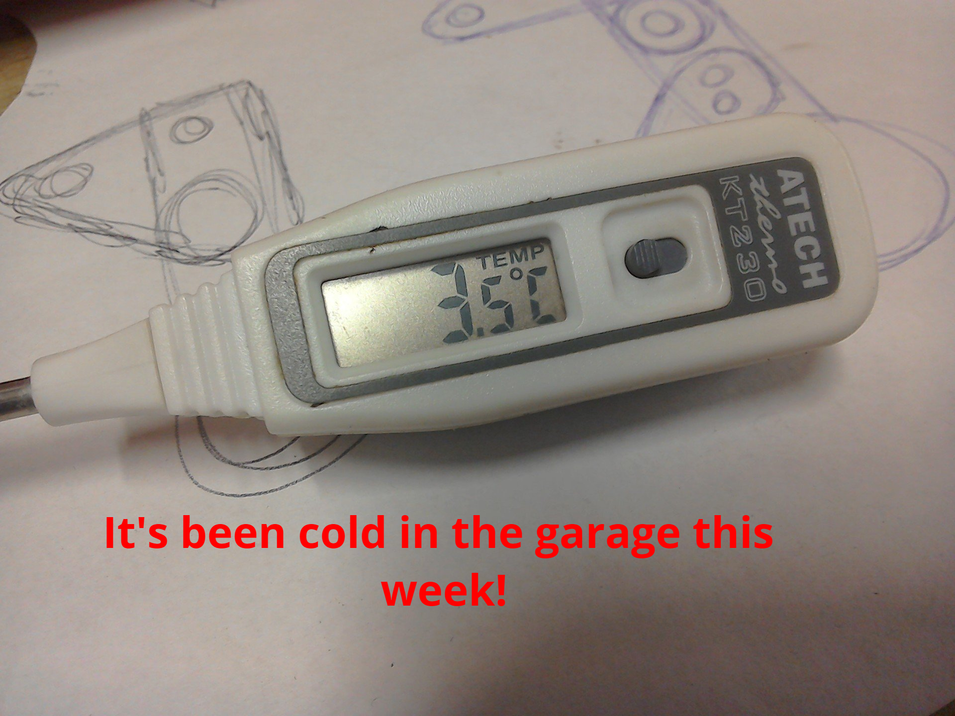Garage temperature