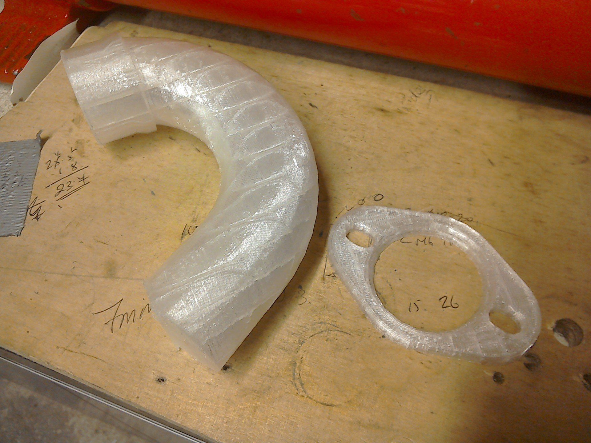 3D printed prototype exhaust