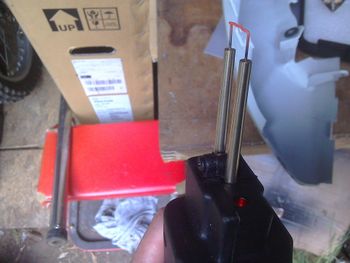 Hot stapler Heating Straight Staple
