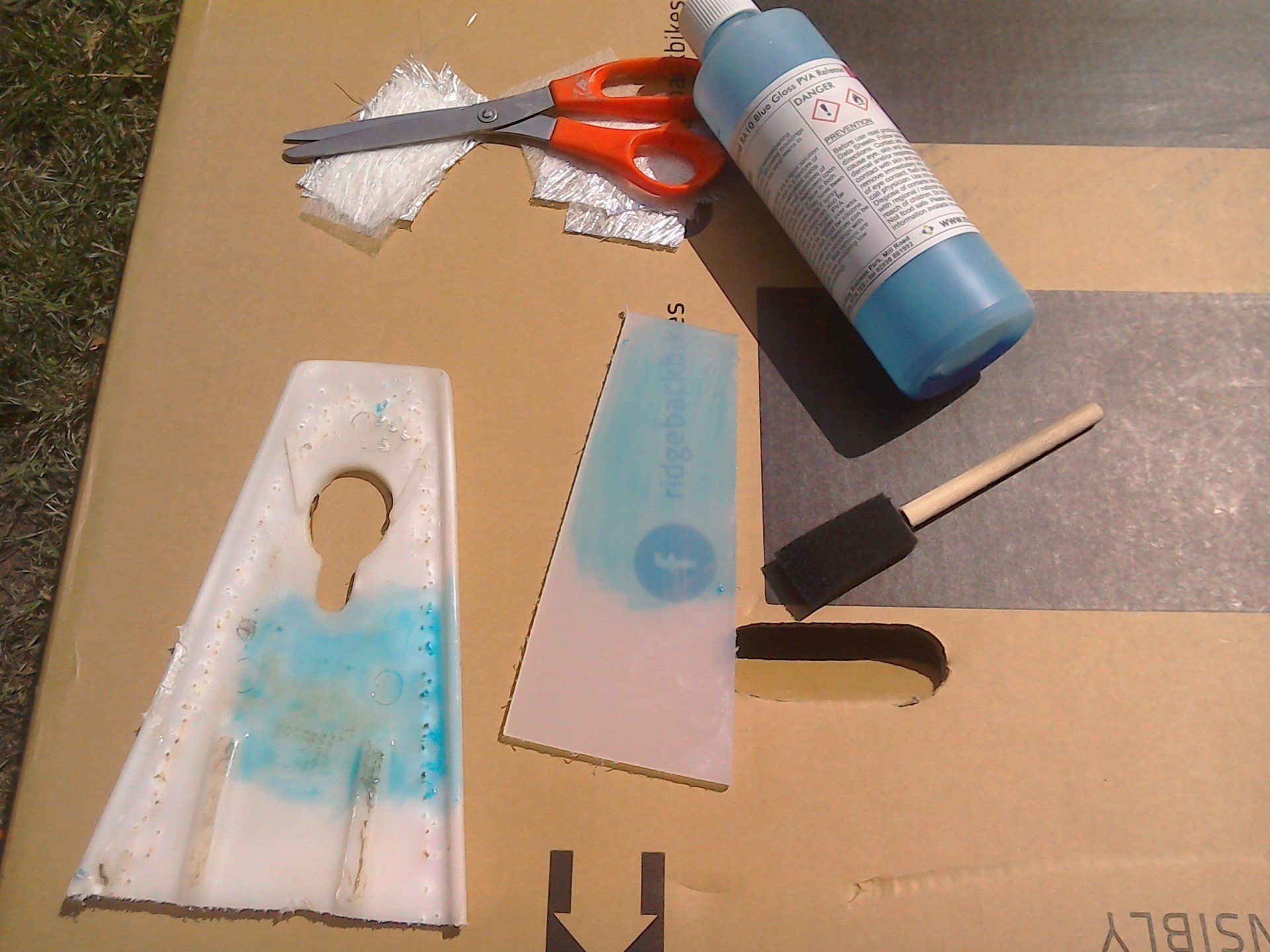 Using PVA Mould Release
