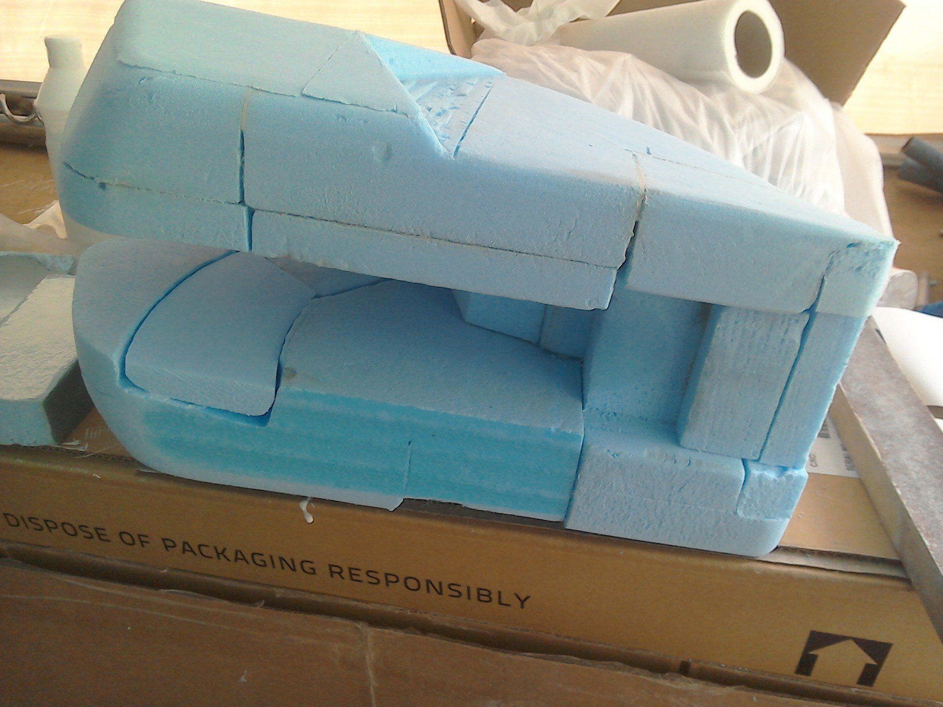 Motorcycle Tank Polystyrene Foam Pattern