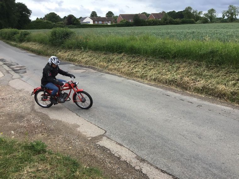 Moto Morini Corsarino test ride