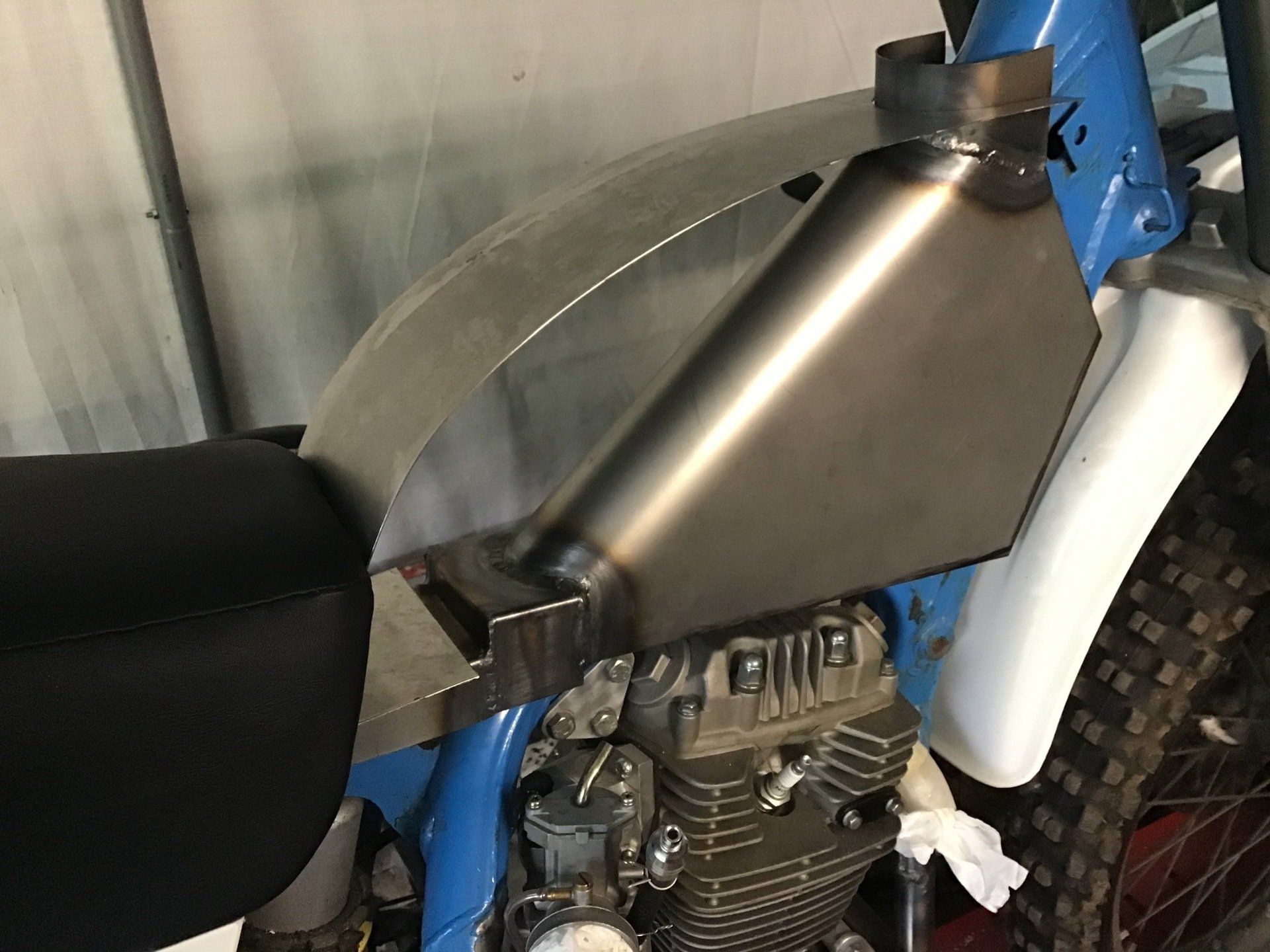 Fabricating steel petrol tank