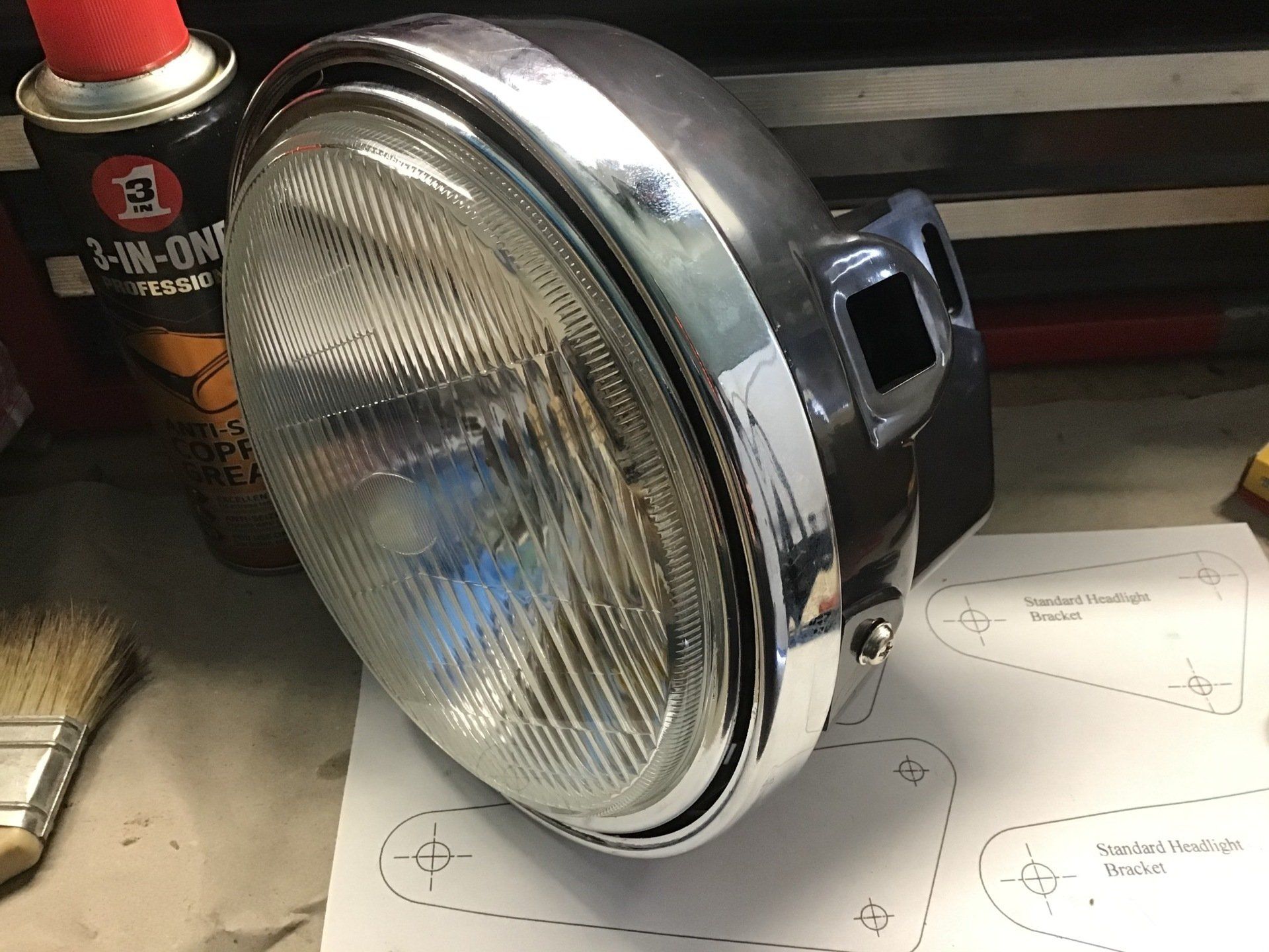 RD type pattern headlight