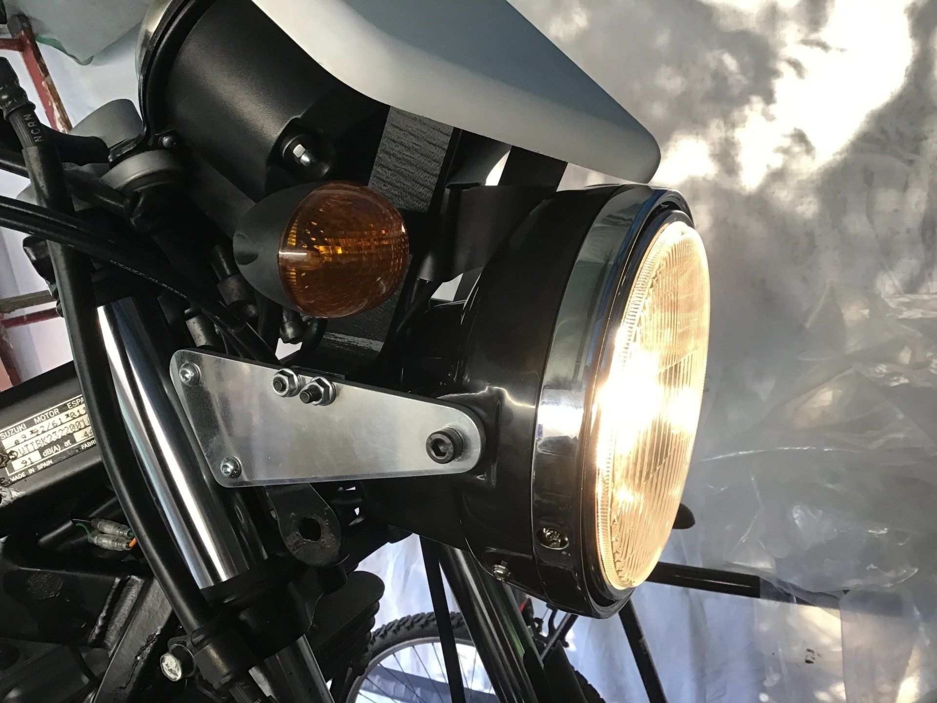 Mounting RD type headlight to GS500