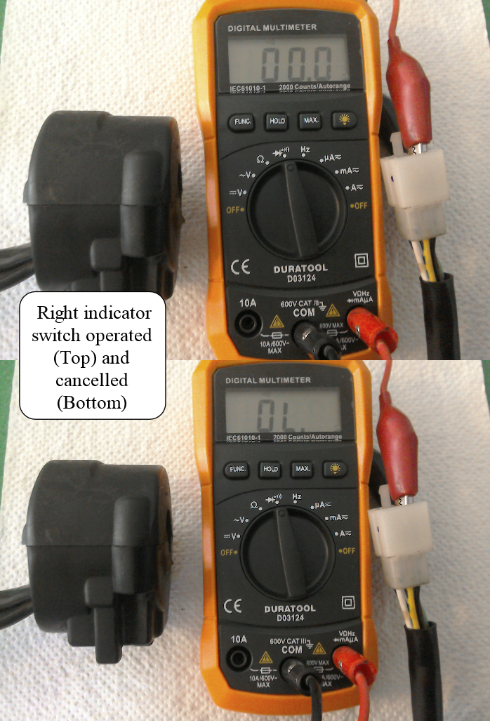 Testing Indicator Switch Gear