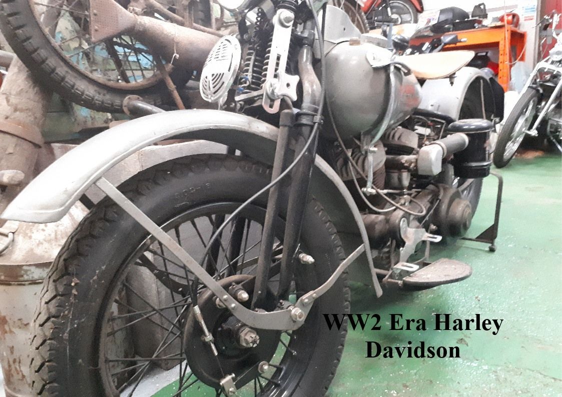 WW2 Harley Davidson