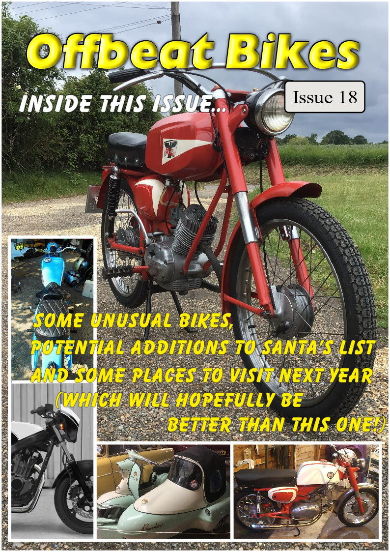 Offbeat Bikes Magazine Issue 18 Cover
