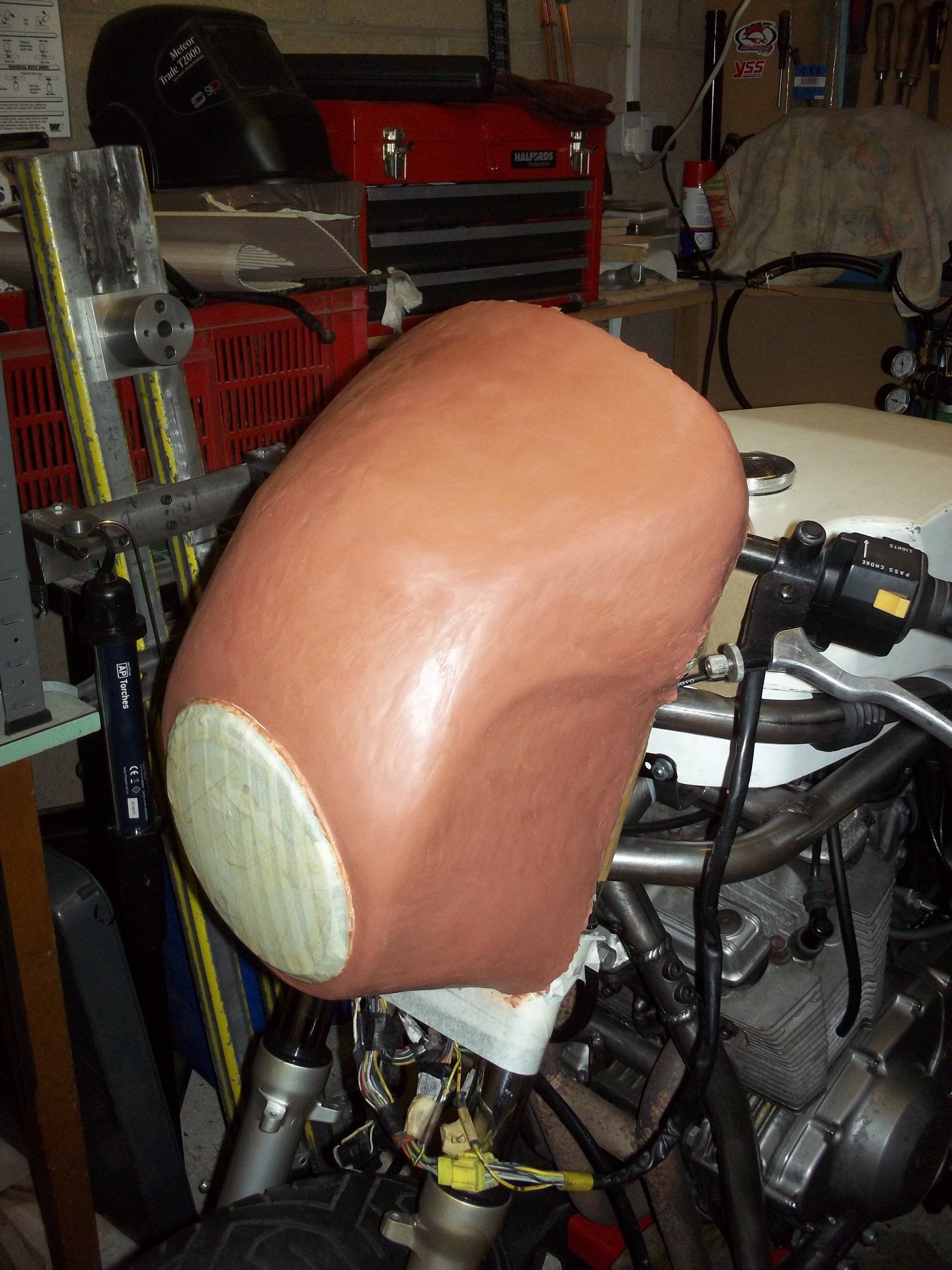 Modelling IBiiS GS500 nose fairing