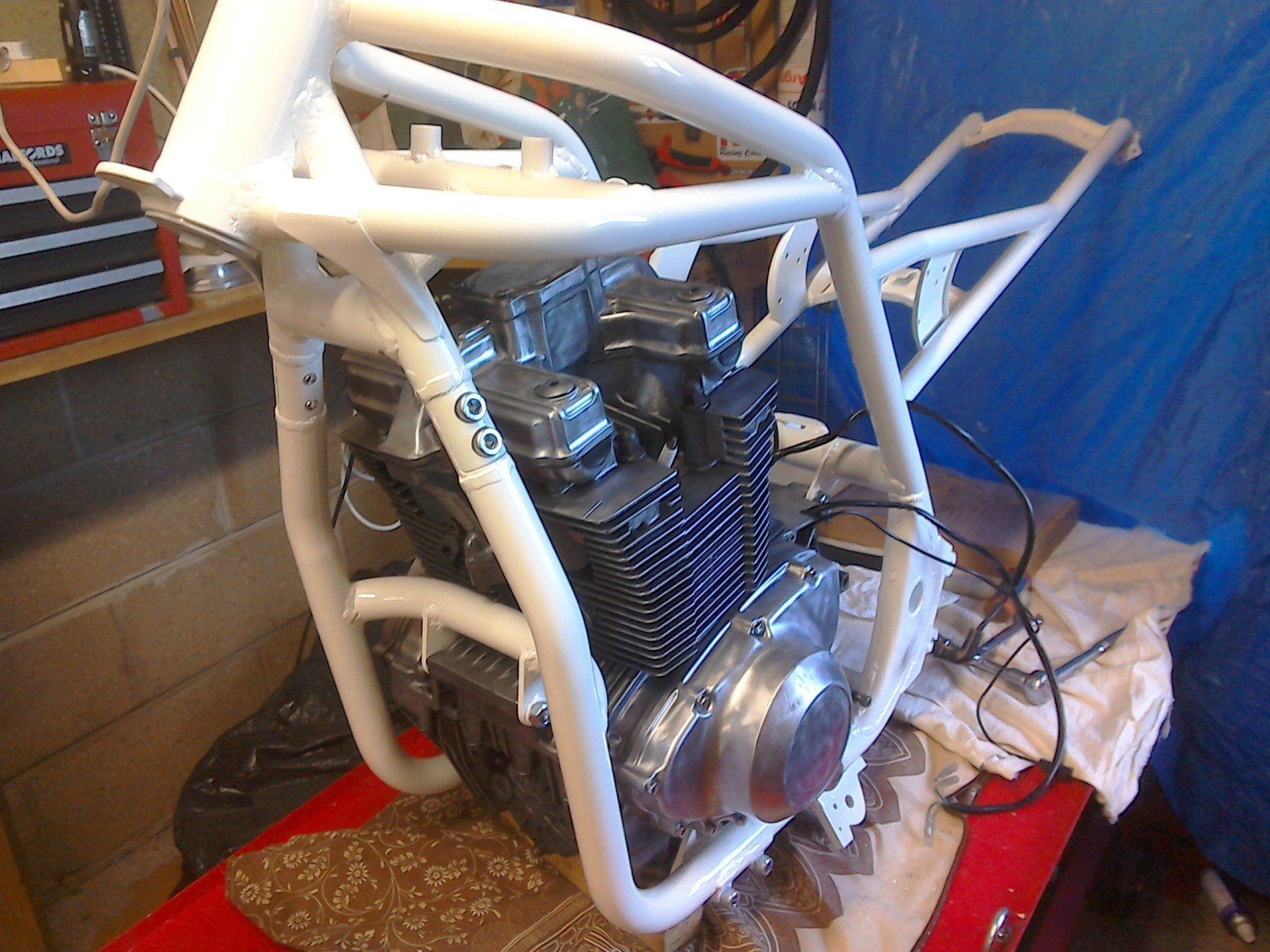 IBiiS GS500 frame and engine