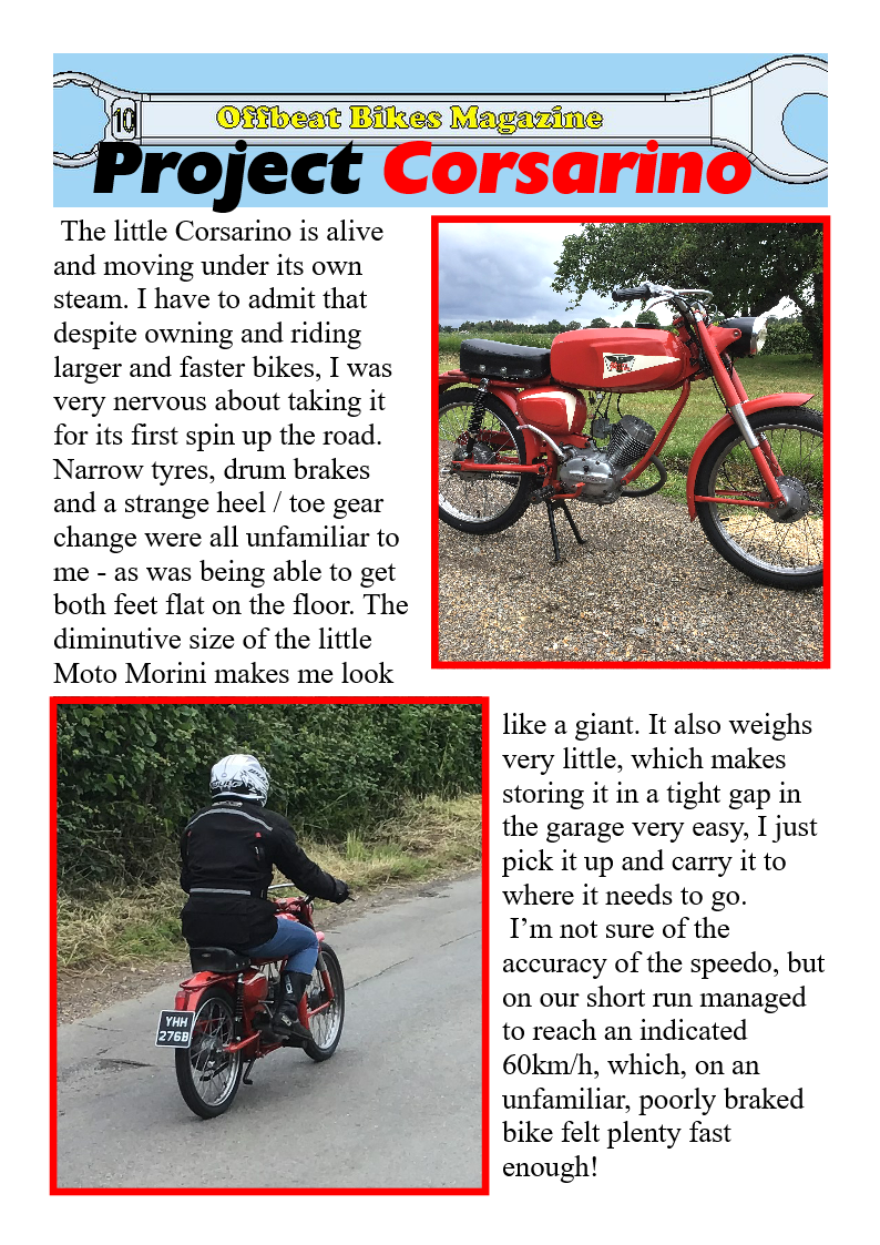 Offbeat Bikes Magazine - Monday Article - June 8th 2020