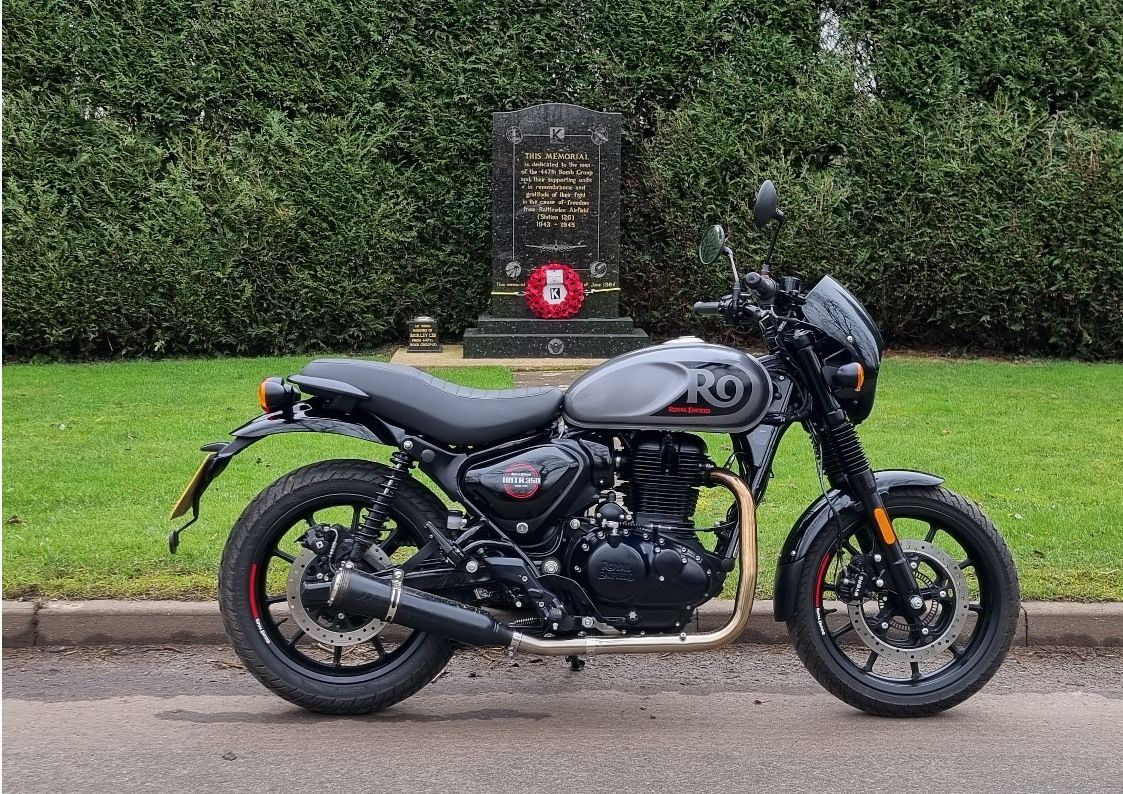 Royal Enfield Hunter 350 Fitted With Fairing