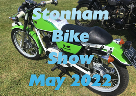 Stonham Bike Shoe 2022 Kawasaki KH100 Cafe Racer