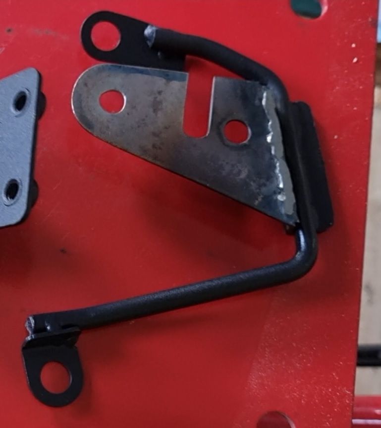 Welded Royal Enfield Hunter Fairing Bracket