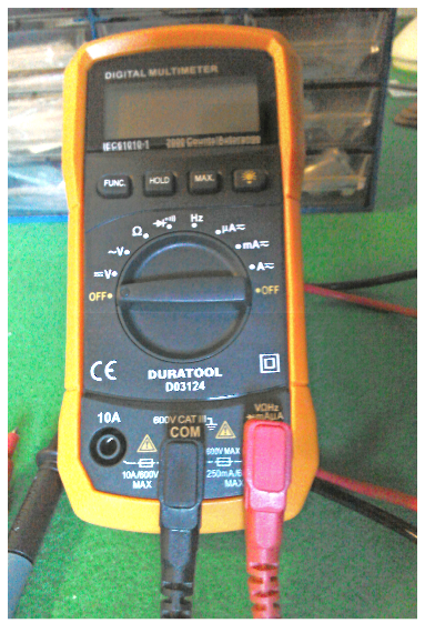 Auto-ranging mulimeter