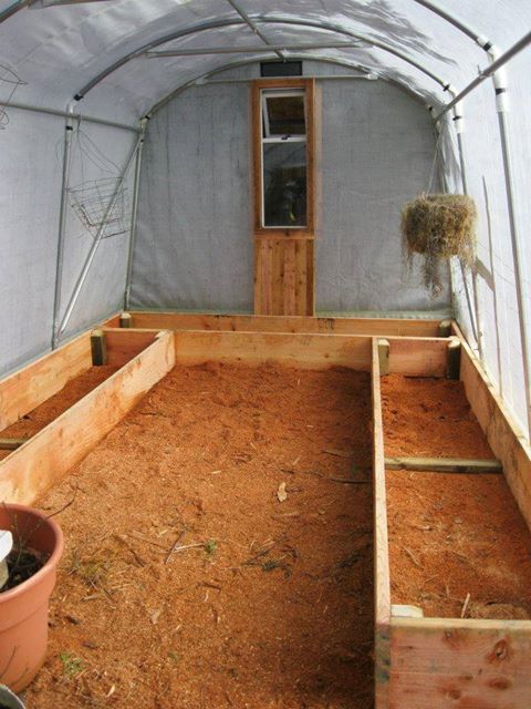 Dirt floor is all you need with a Cover-Tech portable greenhouse shelter