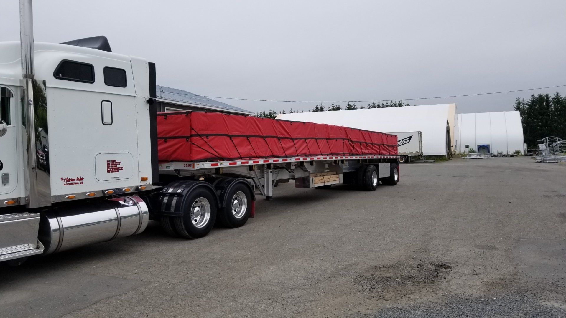 Wide selection of vinyl truck tarps at COVER-TECH