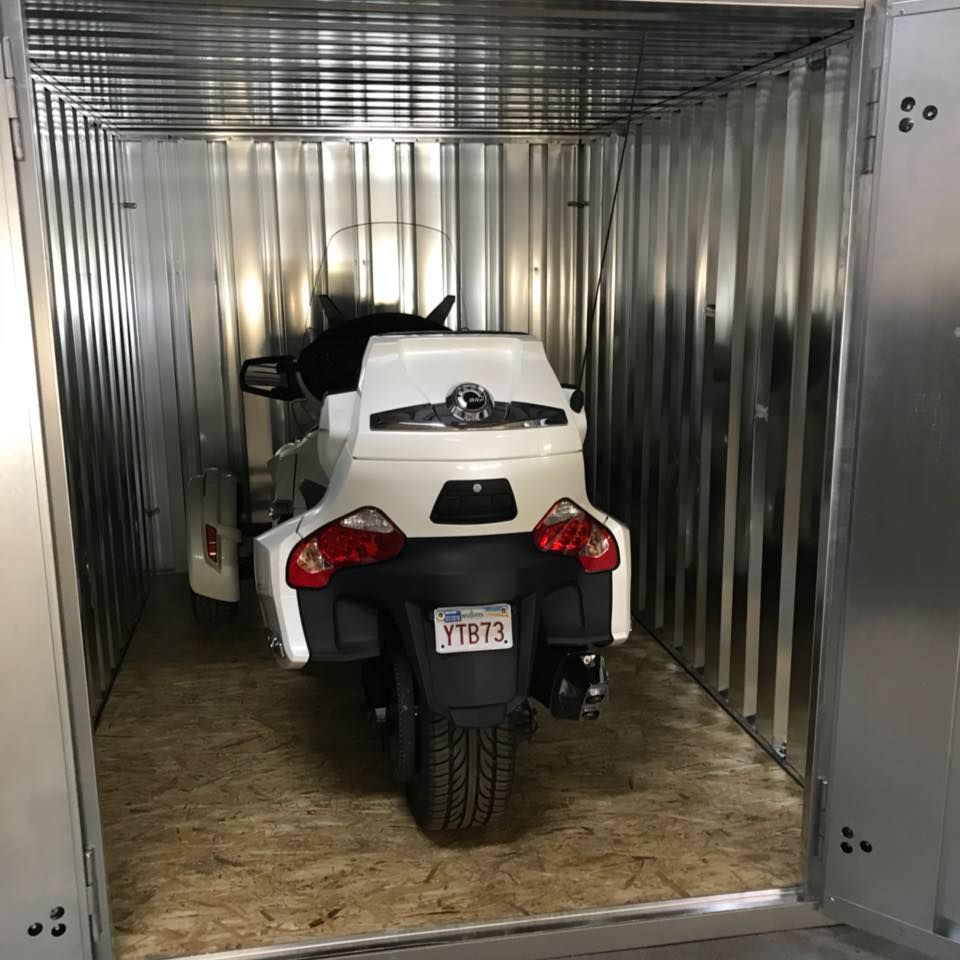 Great for portable storage containers for motorcycles