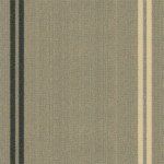A close up of a striped wallpaper on a wall.