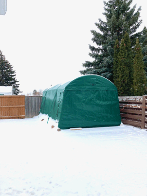 green portable car shelter reviews  - cover-tech