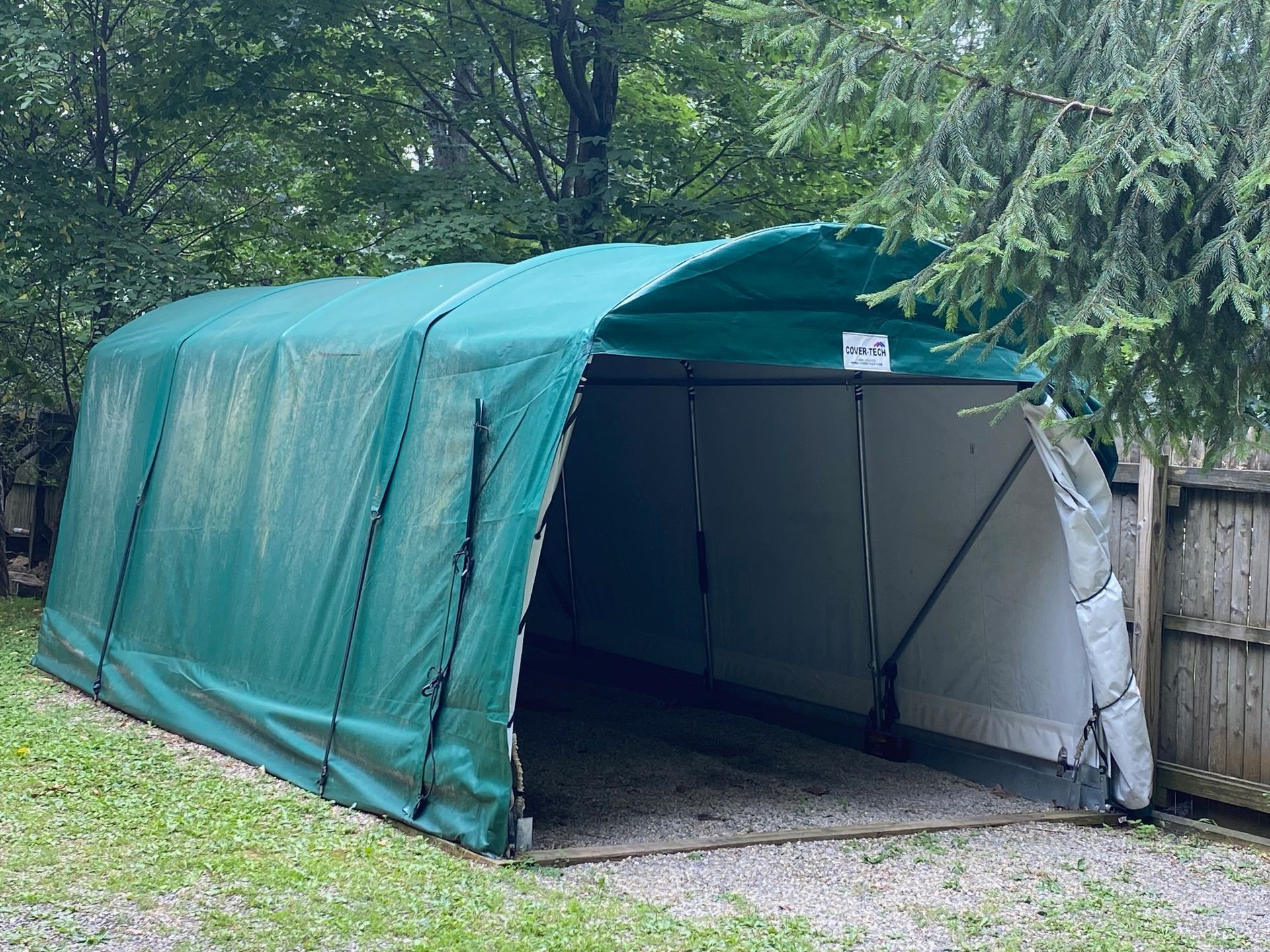 Cover-Tech reviews - replacement cover on fabric building