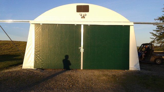 FABRIC COVER-TECH CUSTOM MADE PORTABLE GARAGE SHELTER TOLL FREE: 1 888 325-5757