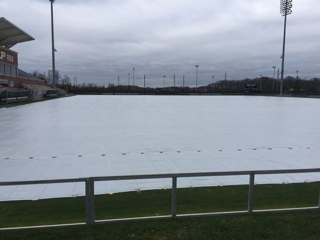 Cover-Tech turf covers on the Boilermakers soccer field at purdue university