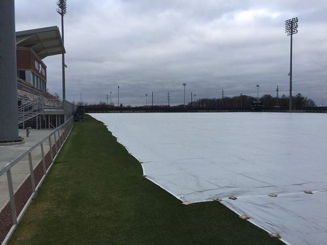 Cover-Tech turf covers on the Boilermakers soccer field at purdue university