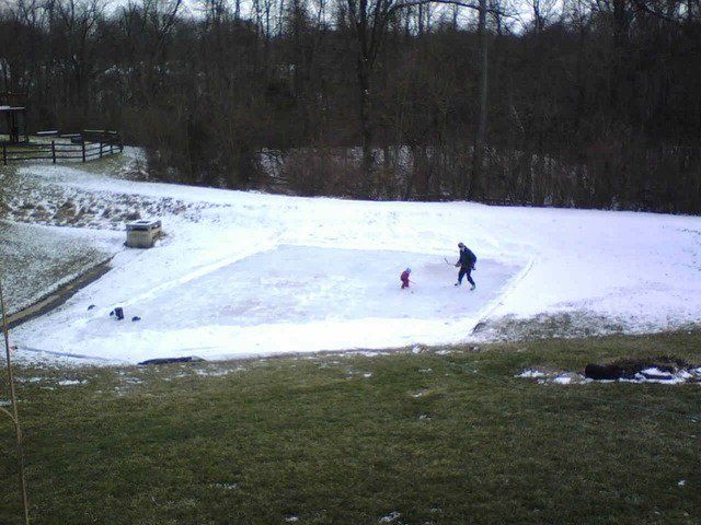 COVER-TECH INC. SKATING RINK LINER TOLL FREE 1-888-325-5757 for backyard ice and community outdoor hockey rinks
