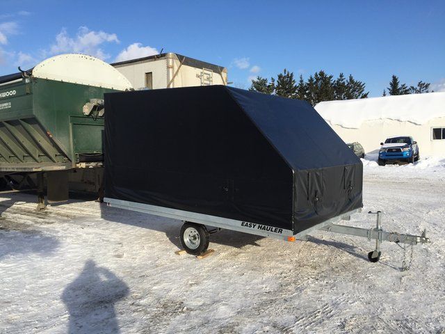 COVER-TECH-INC. TRAILER ENCLOSURE CUSTOM MADE TO FIT YOUR TRAILER  1-888-325-5757