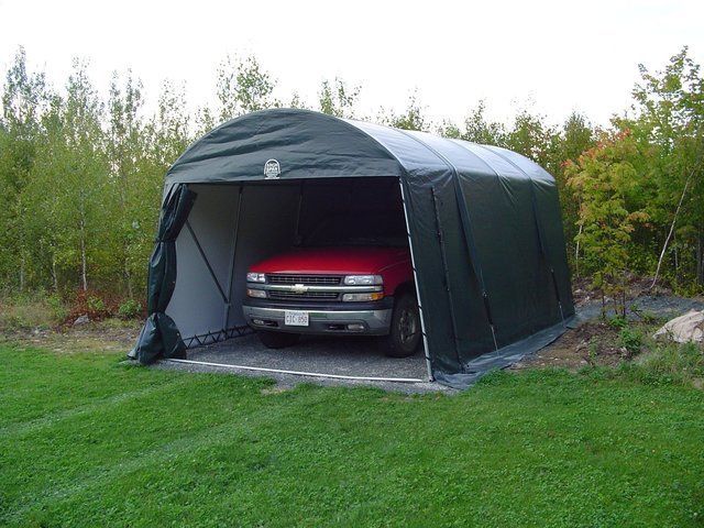 COVER-TECH INC. ONE CAR OR SINGLE CAR PORTABLE GARAGE SHELTER TOLL FREE: 1 888 325-5757