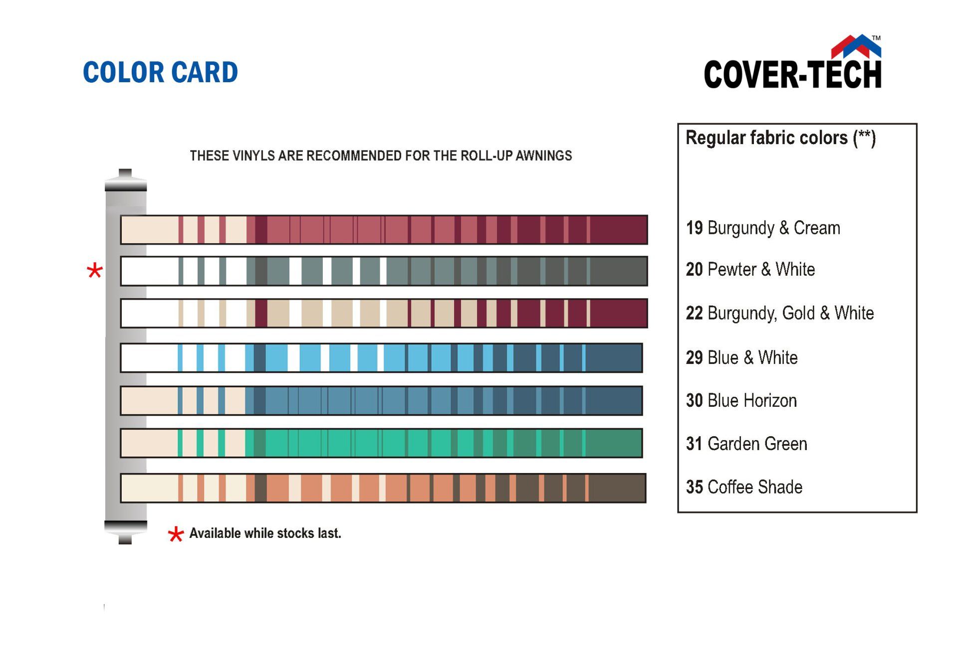 Cover-Tech-RV-Awning-Color-Card-1-888-325-5757-Top