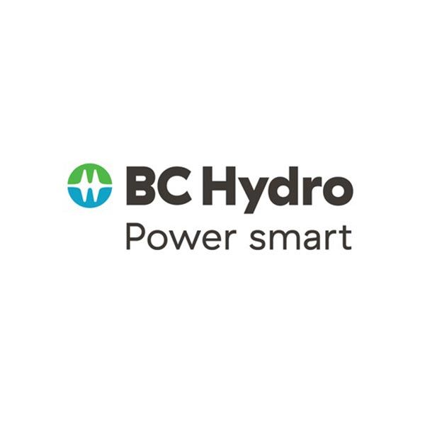 Bc hydro power smart logo on a white background