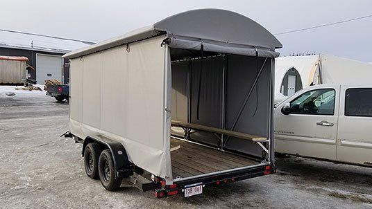 Cover-Tech Inc. Trailer Enclosure 1-888-325-5757 Cover Tech