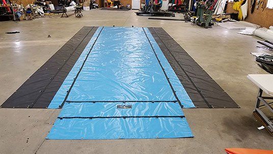 Cover-Tech Inc. Custom Flatbed Truck Tarp 1-888-325-5757 Cover Tech