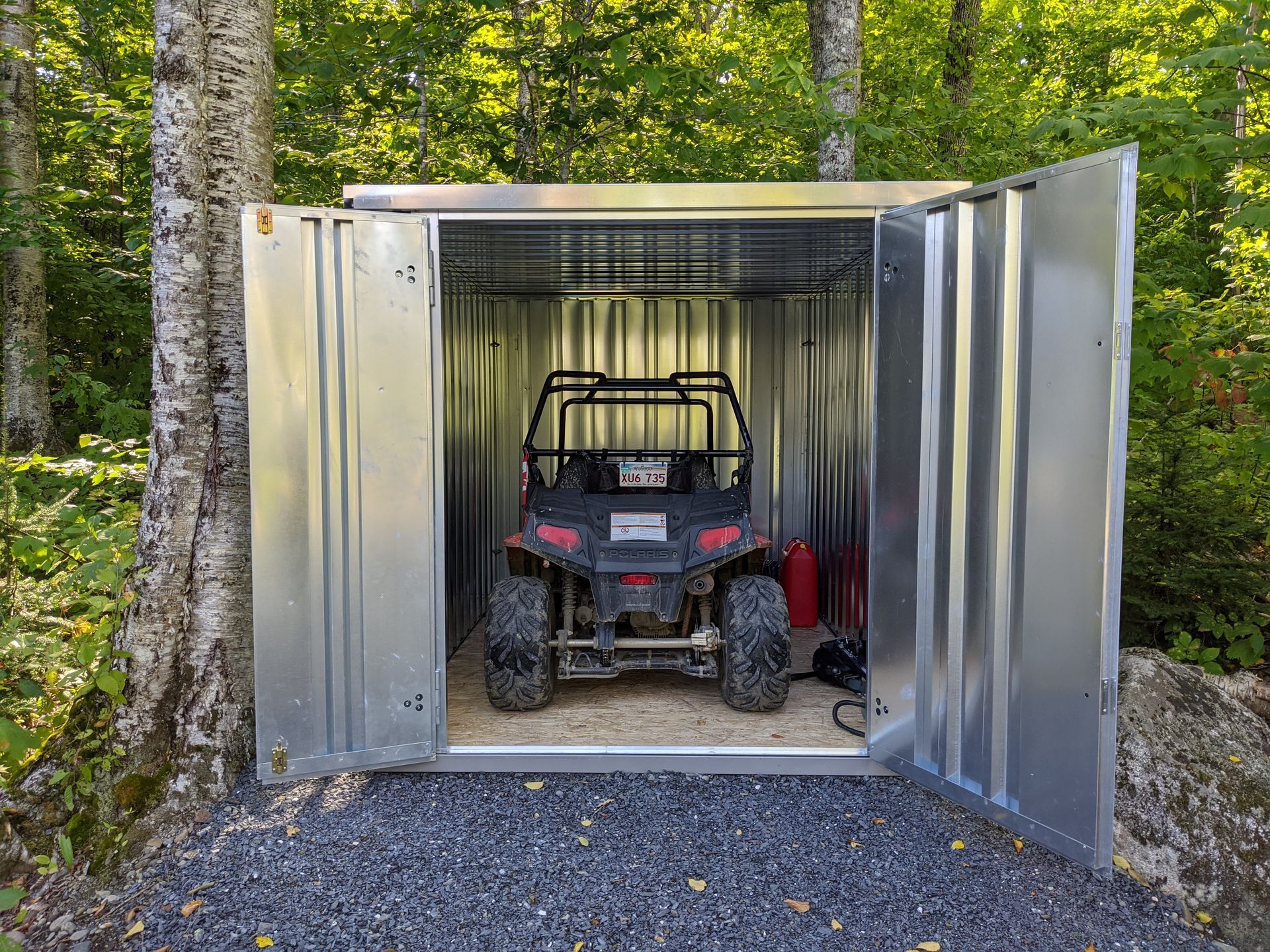 Side x Side portable storage container