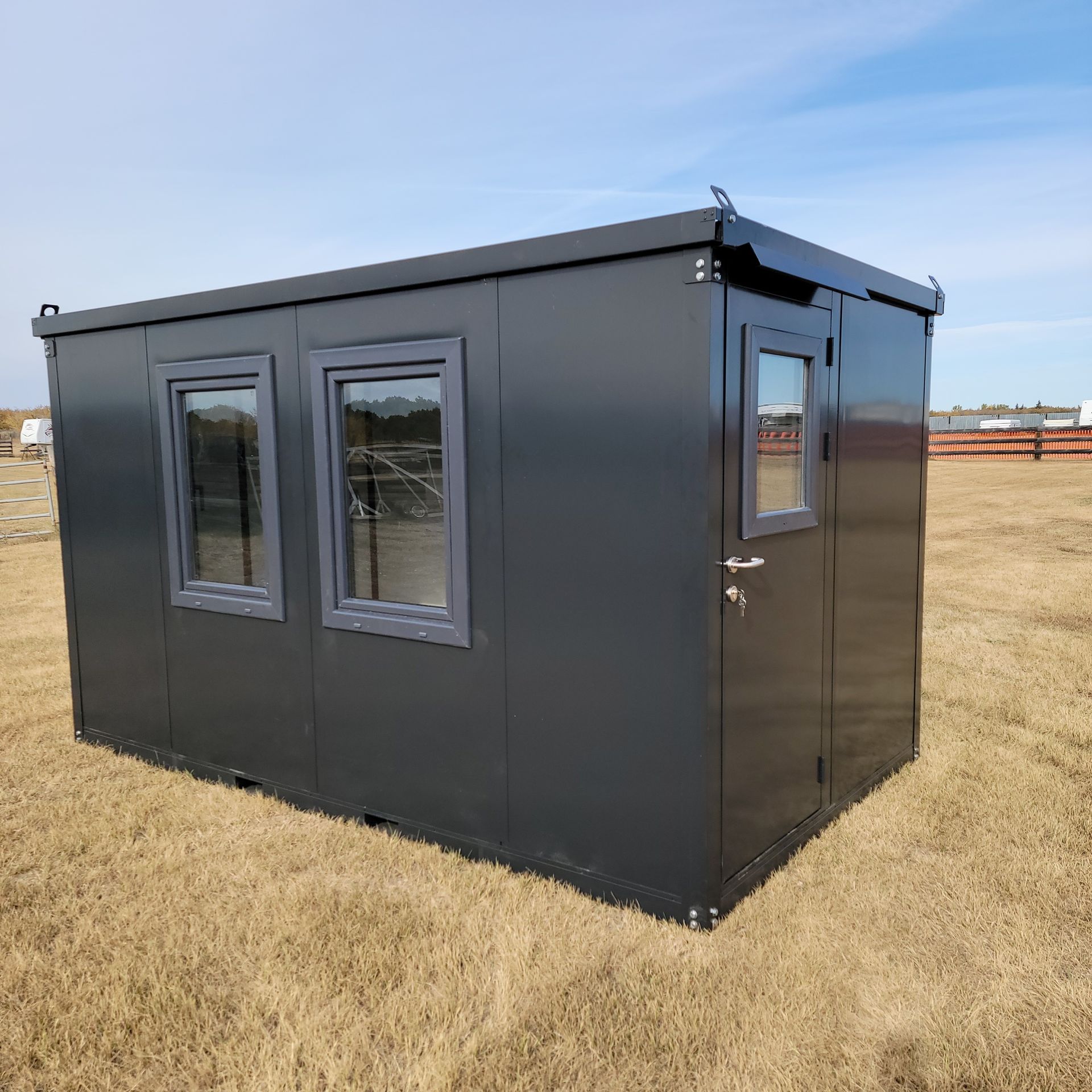 Portable office containers for quick storage