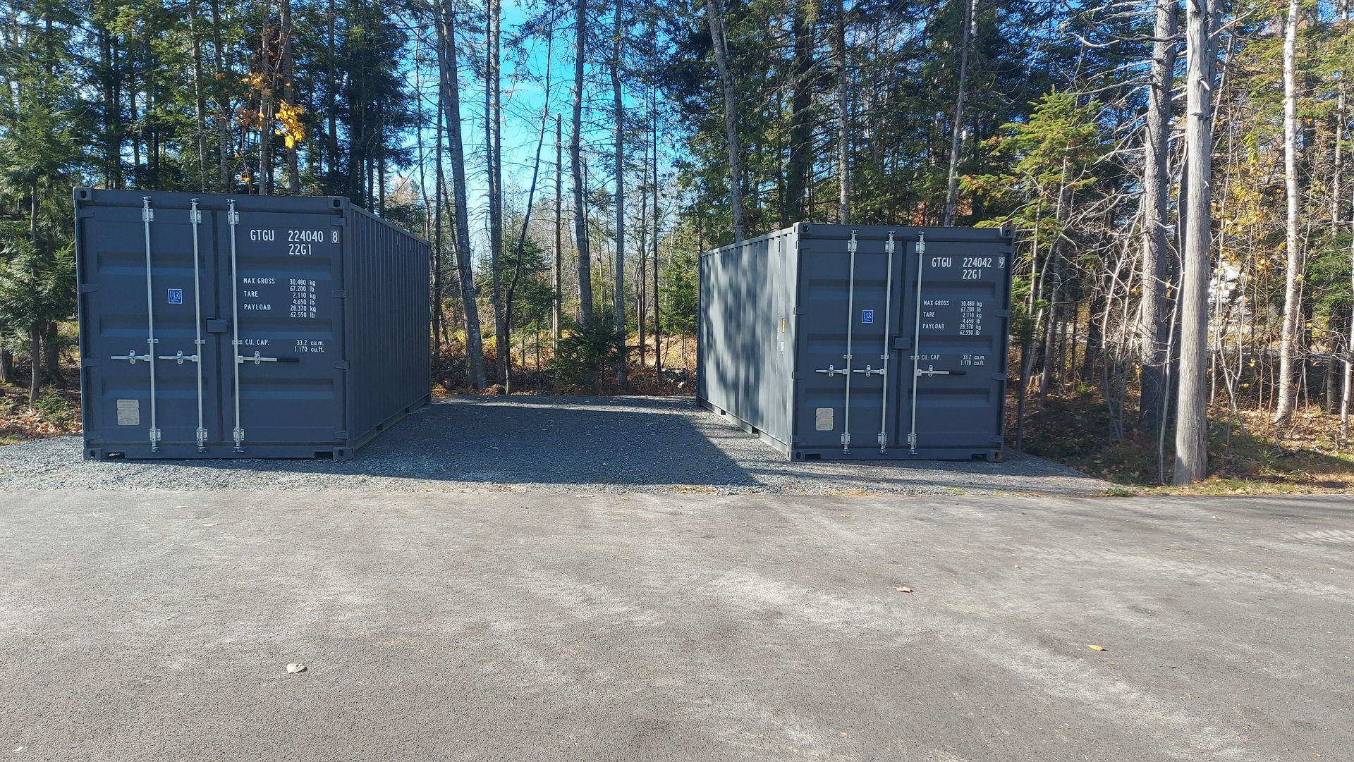 Container rentals Woodstock NB