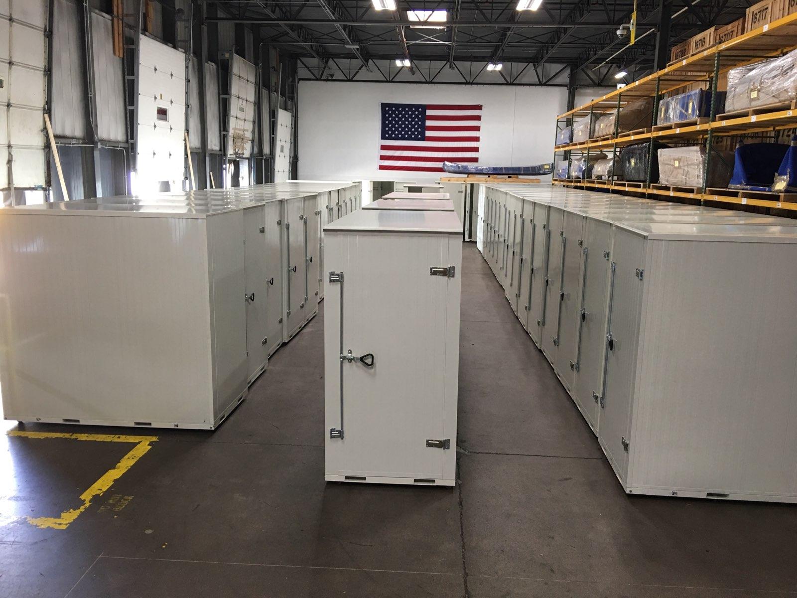 The moving and portable storage industry is being transformed by COVER-TECH quick build moving containers