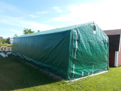 Cover-Tech reviews - replacement cover on fabric building