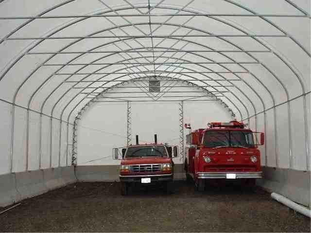 cover-tech inc. 30' x 70' single pipe Fabric STRAIGHT WALL BUILDINGS
