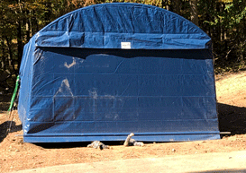 Cover-Tech reviews - replacement cover on fabric building