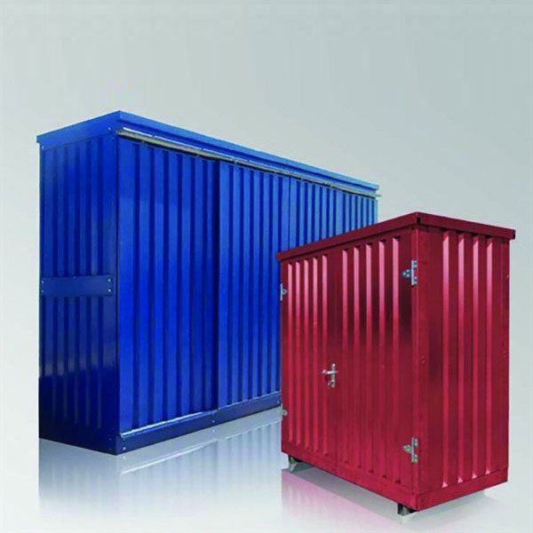 Cover-Tech flat pack portable container feature: Customizable Toll Free 1-888-325-5757