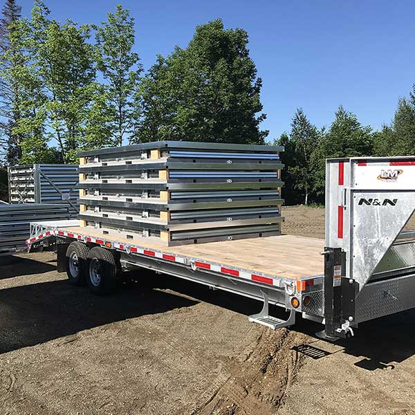 Cover-Tech flat pack portable container feature: Portable Toll Free 1-888-325-5757