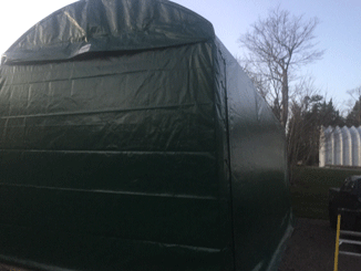 Cover-Tech reviews - replacement cover on fabric building