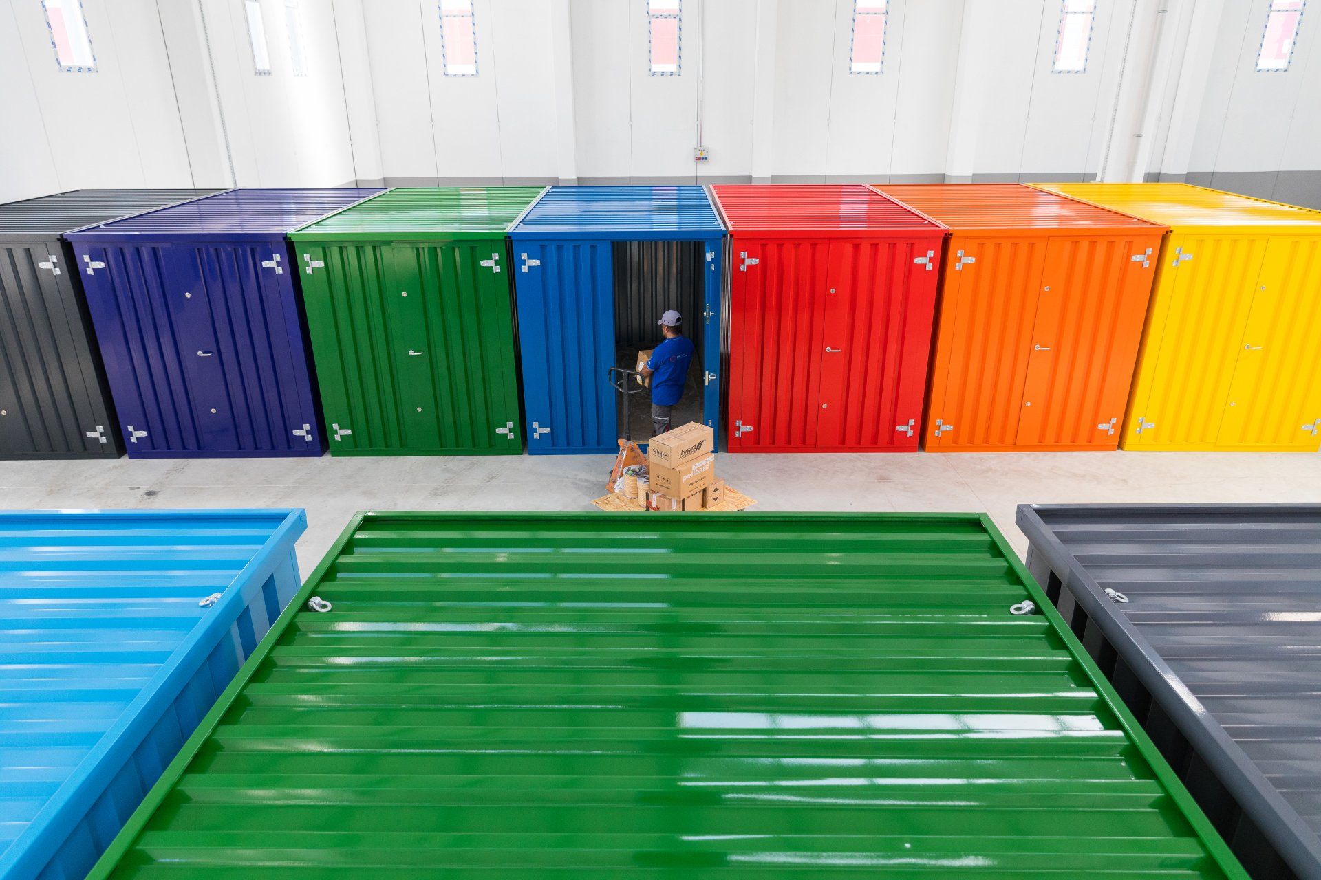Convert space into self storage with Cover-Tech portable containers
