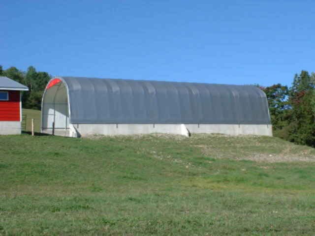 cover-tech inc. 30' x 90' with open ends STRAIGHT WALL BUILDINGS