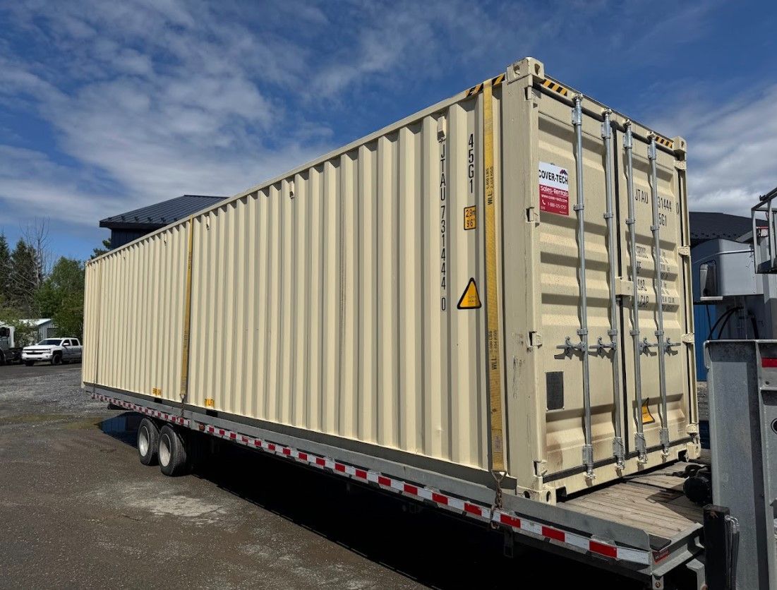 New 40 FT Beige Container