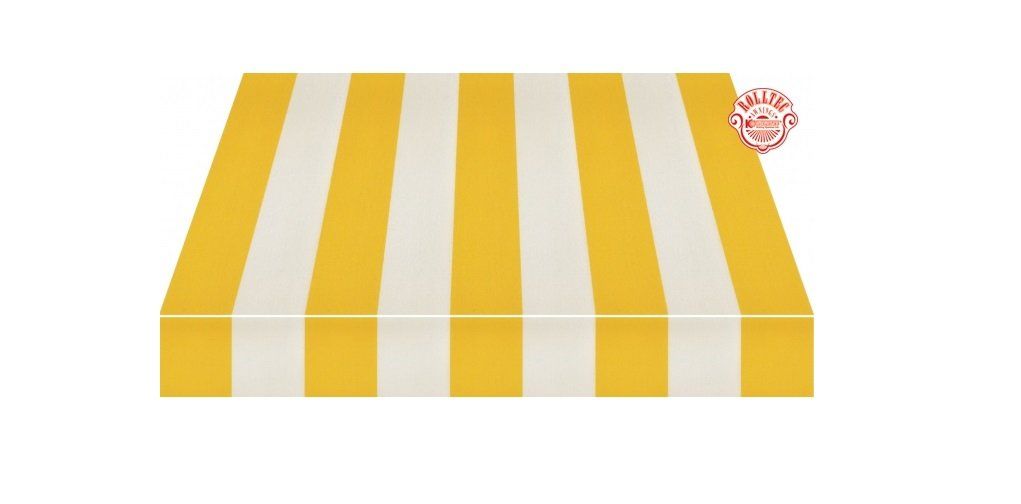Cover-Tech Inc. Rolltec Retractable Residential Awnings YELLOW STRIPES