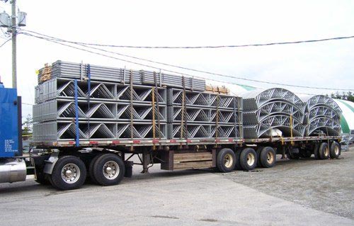 cover-tech inc. 80' wide gothic building loaded.  Heavy duty frame! GOTHIC FABRIC BUILDINGS